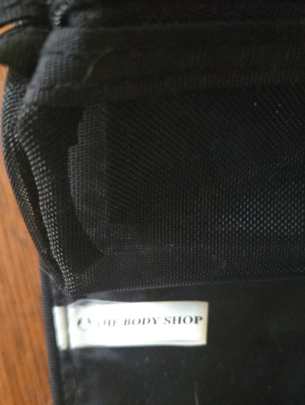 The Body Shop Black Hanging Toiletry Organizer